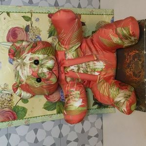 Salvatore Ferragamo Silk Teddy Bear